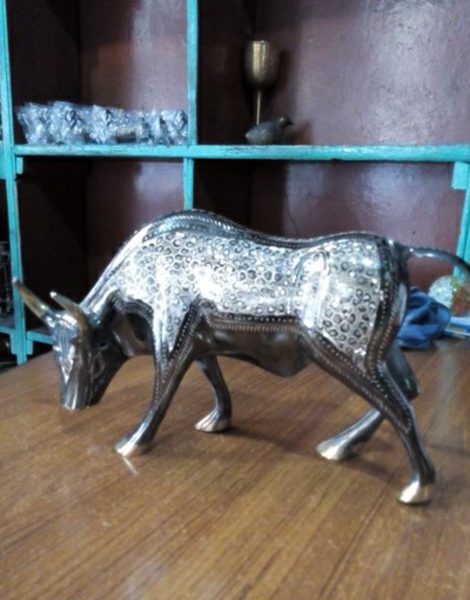 Brass Bull Fighter
